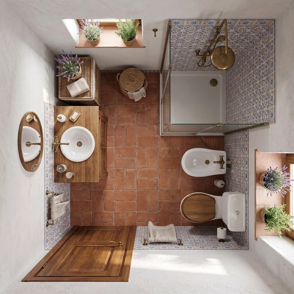 Interior design in Mediterranean style — Living Room by GenRoom AI