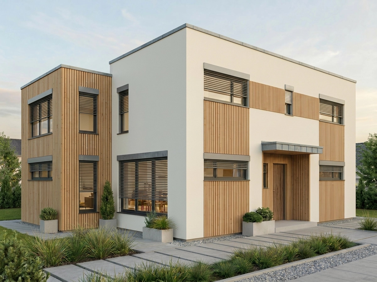 Scandinavian Facade Facade design — facade photo by GenRoom AI