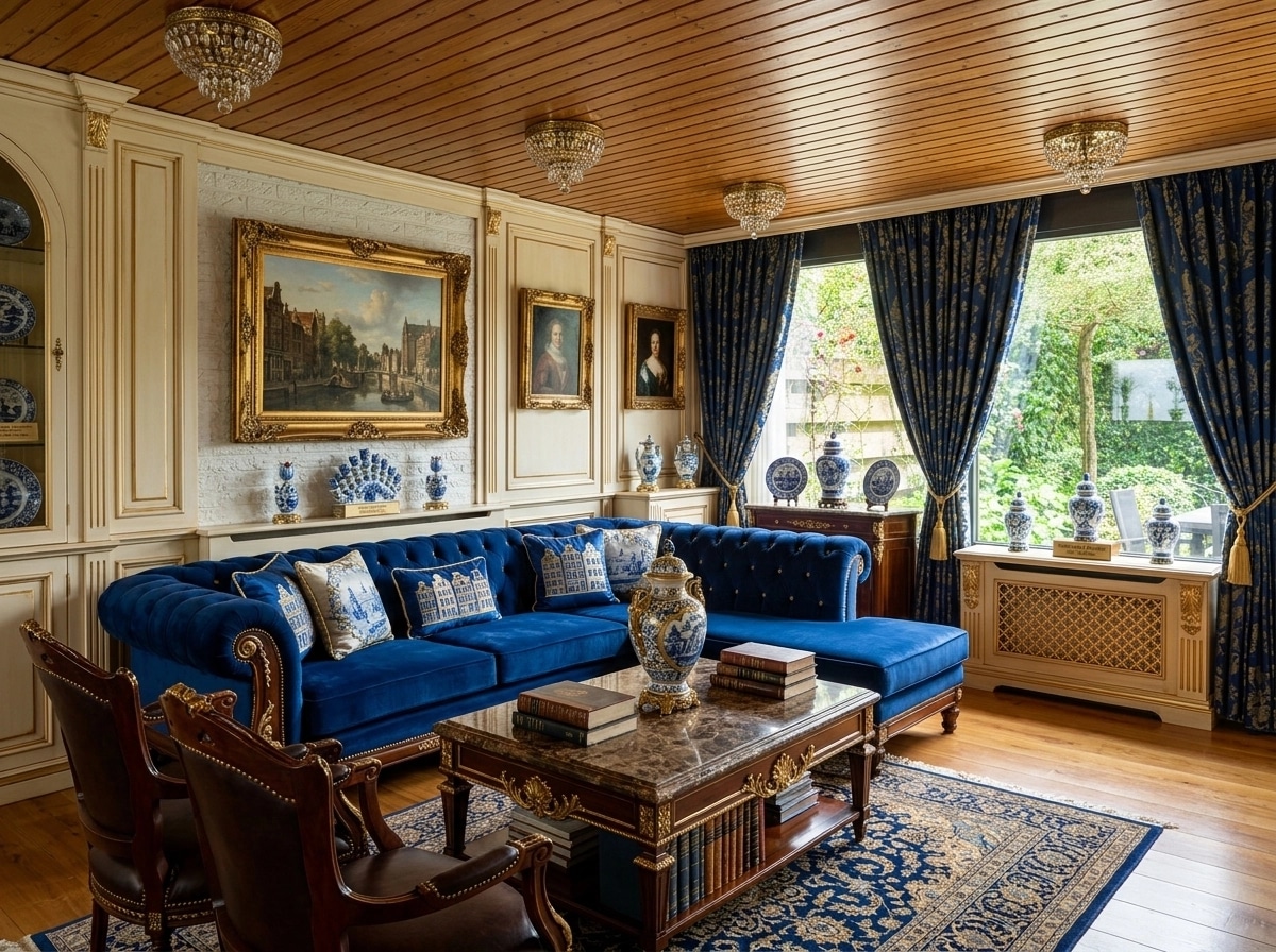 Diseño de interiores en estilo Classic — Salón por GenRoom AI