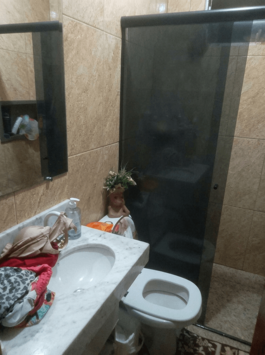 Bathroom interior in no_style style — photo by GenRoom AI