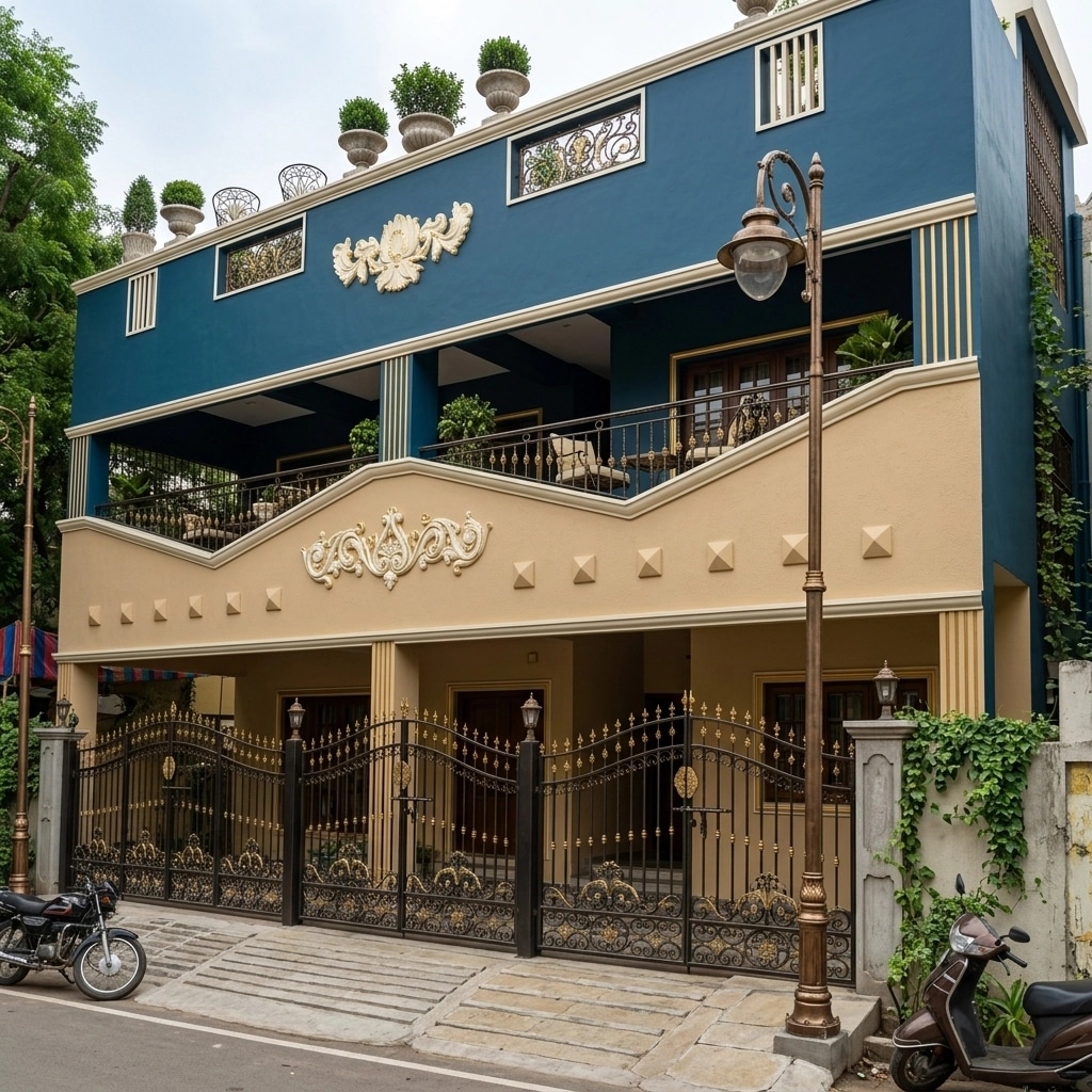 Classic Facade Facade design — facade photo by GenRoom AI