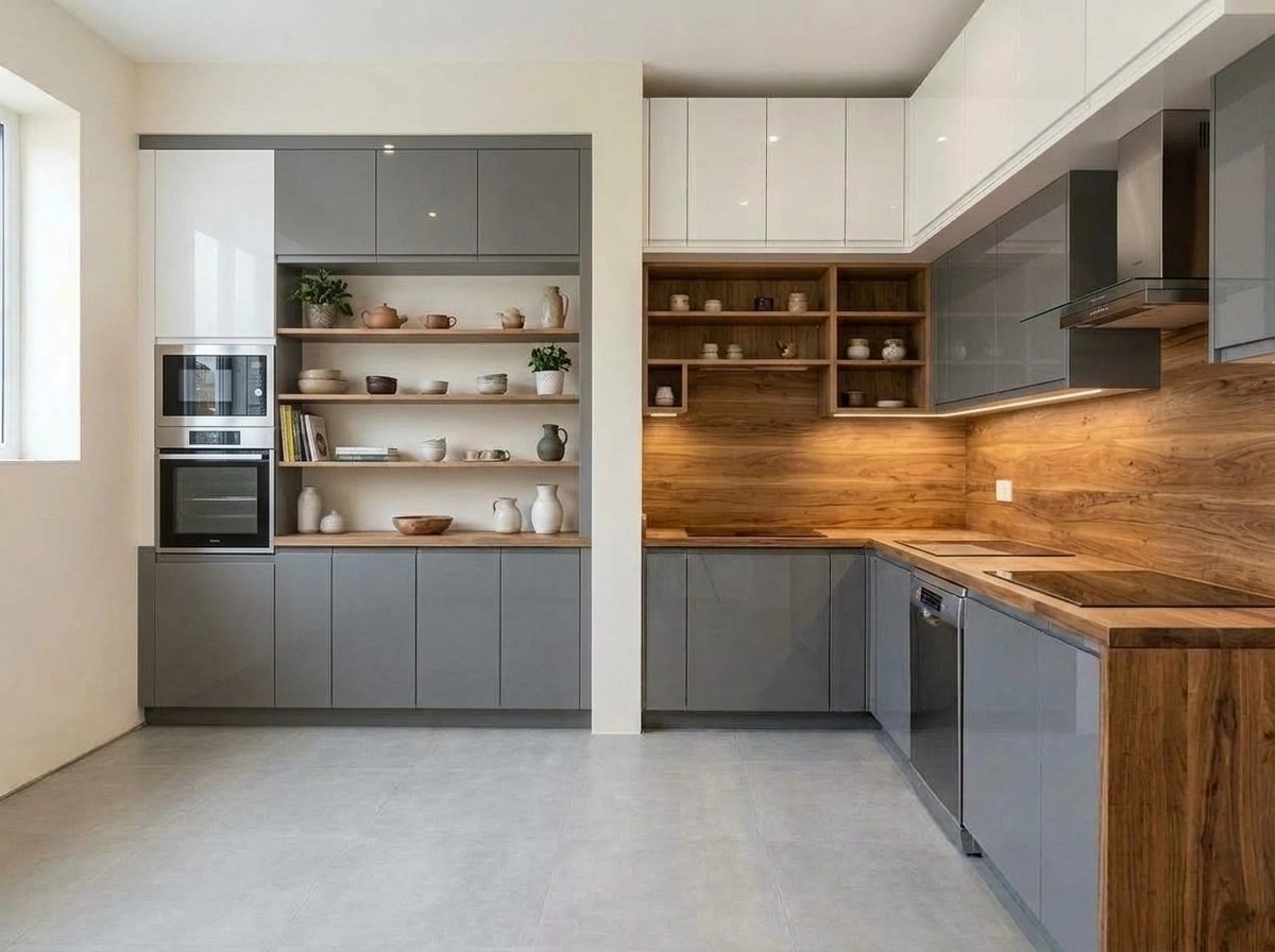 Kitchen interior in no_style style — photo by GenRoom AI