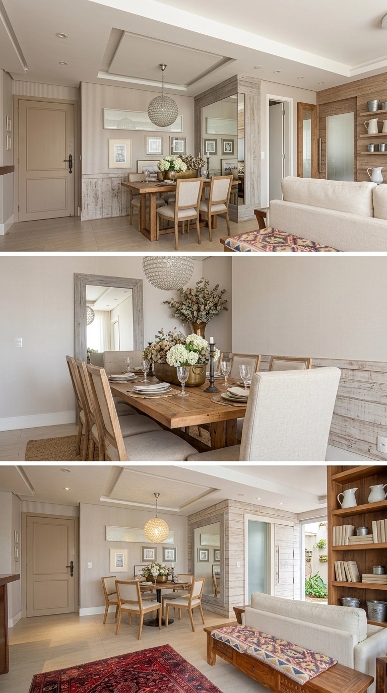 Interior design in Modern Farmhouse style — dining_room by GenRoom AI