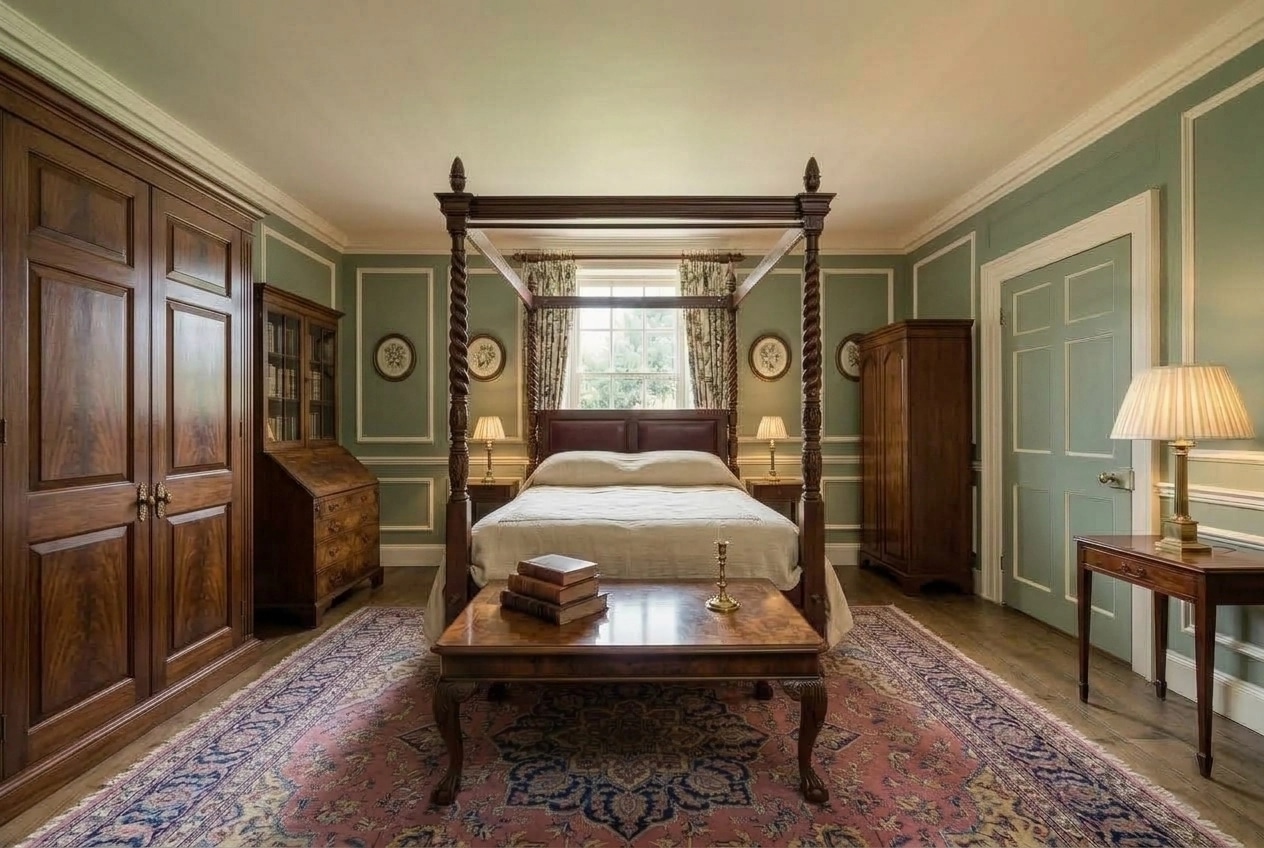 Interior design in British style — Living Room by GenRoom AI