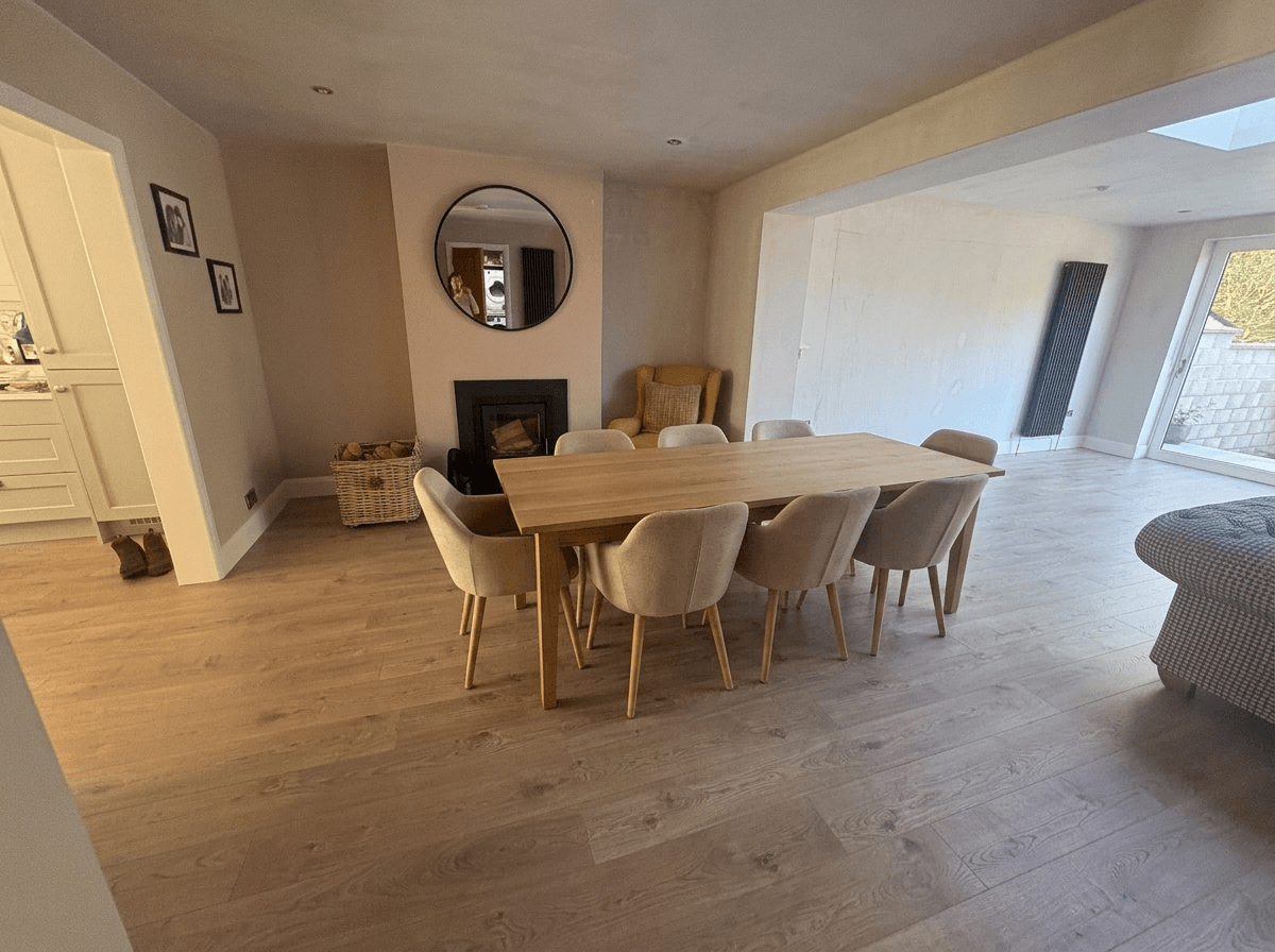 Interior design in Scandinavian style — Living Room by GenRoom AI