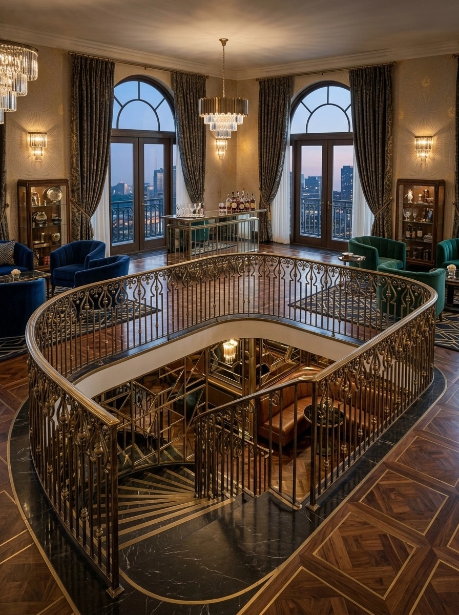 Interior design in Art Deco style — other by GenRoom AI