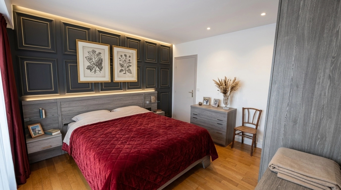 Classic Bedroom design — interior photo by GenRoom AI