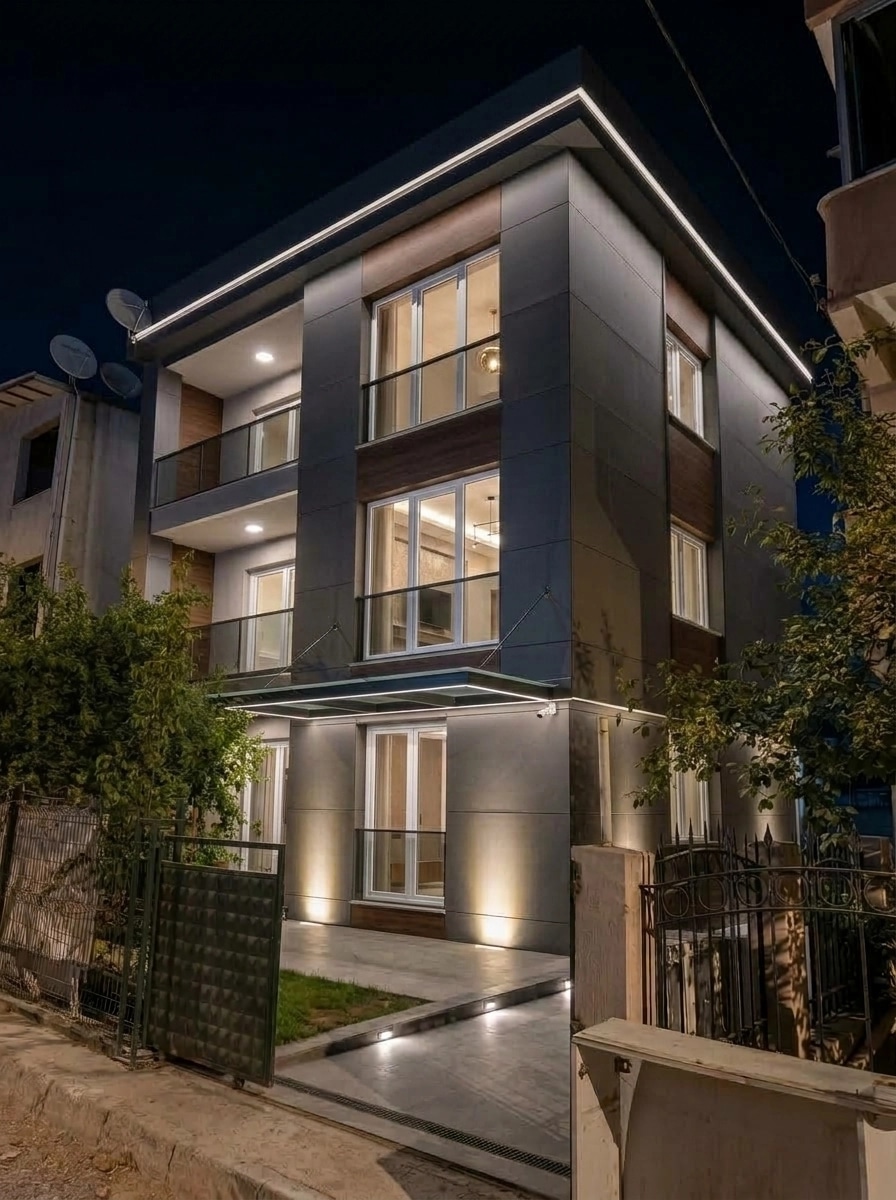 Contemporary Facade Facade design — facade photo by GenRoom AI