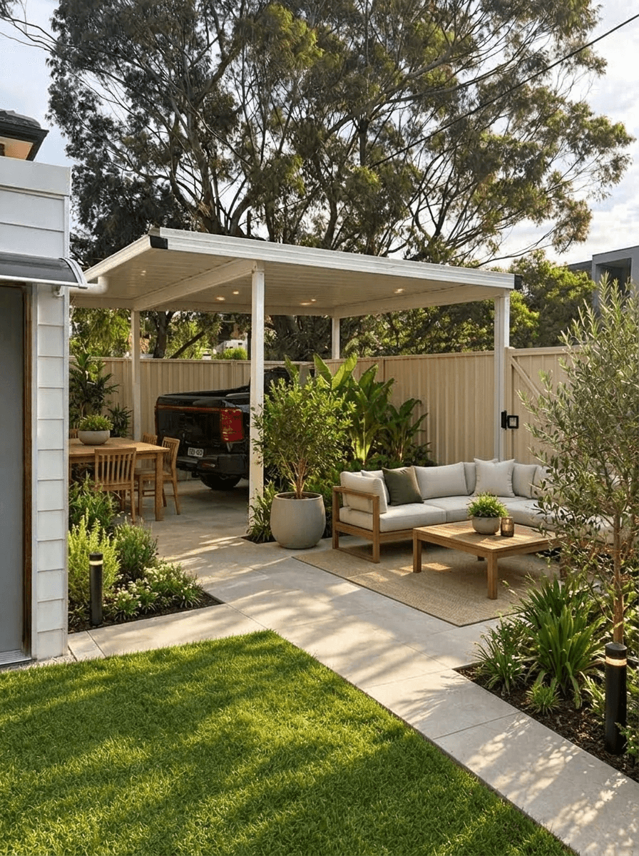 Yard design in no_style style — photo by GenRoom AI