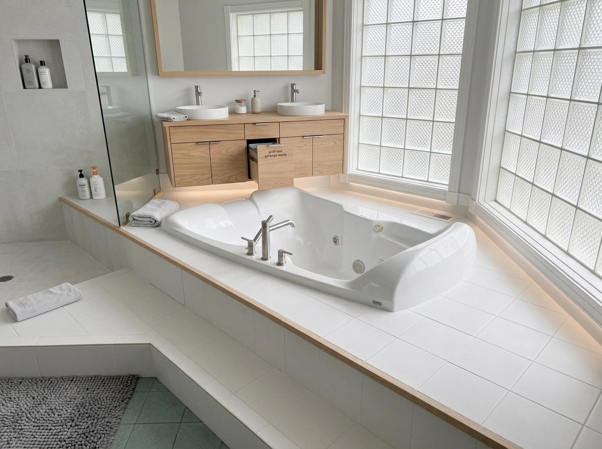 Interior design in Scandinavian style — Bathroom by GenRoom AI