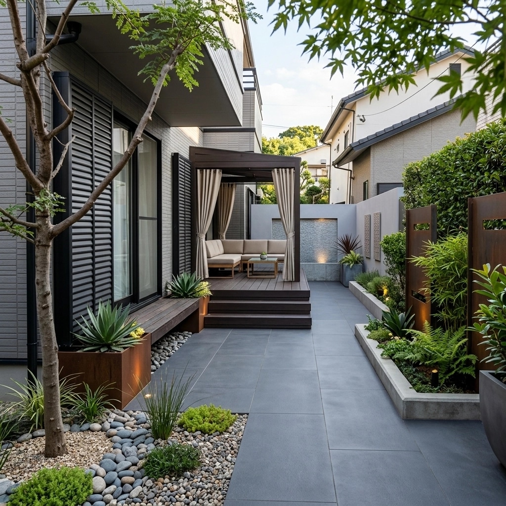 Contemporary Yard Yard design — yard photo by GenRoom AI