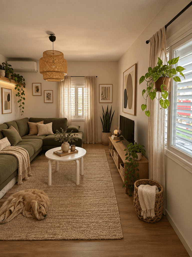 Interior design in Contemporary style — Living Room by GenRoom AI
