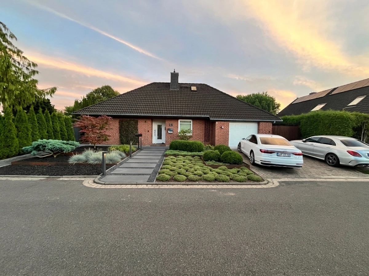 Yard design in no_style style — photo by GenRoom AI