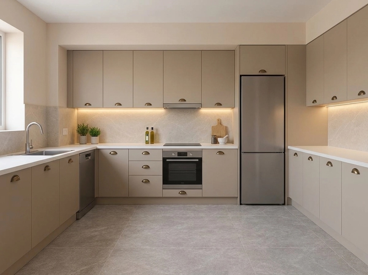 Kitchen interior in no_style style — photo by GenRoom AI