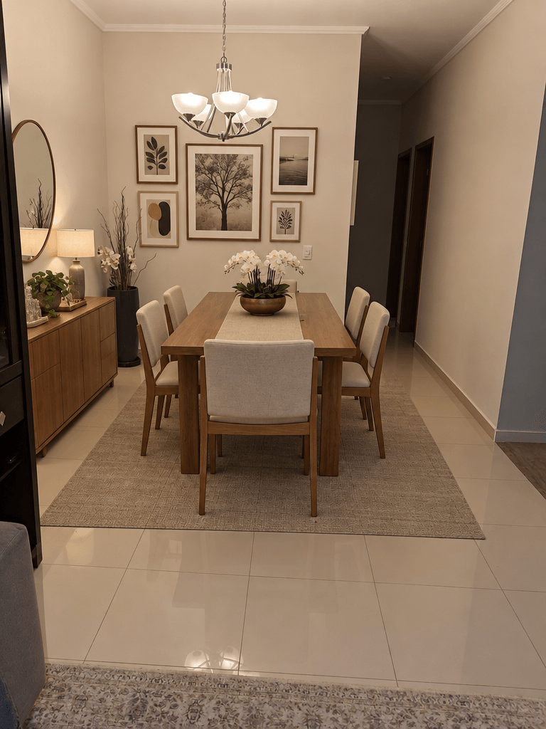 Design d'intérieur en style Contemporary — dining_room par GenRoom AI