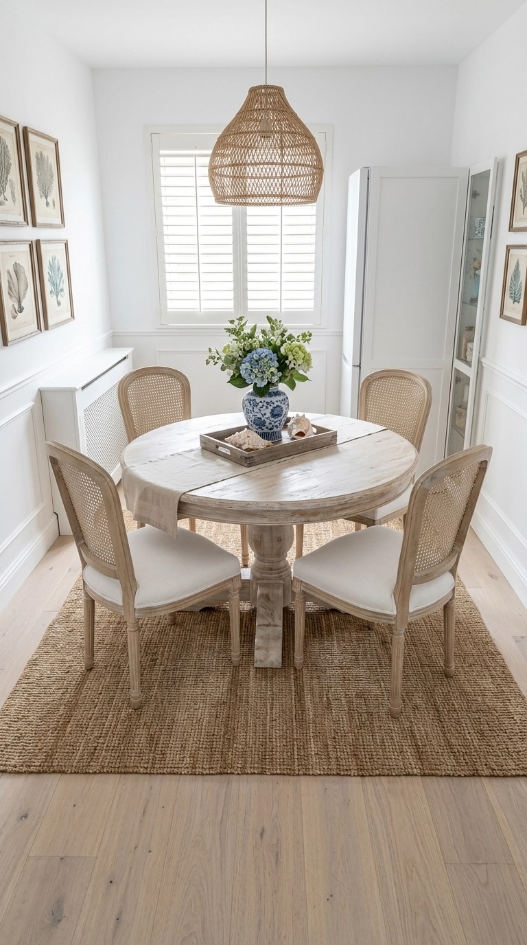 Interior design in Coastal / Hamptons style — dining_room by GenRoom AI