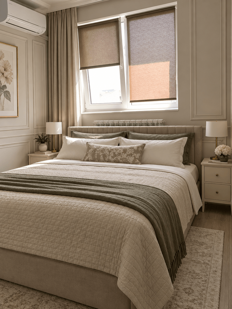 Neoclassic غرفة النوم design — interior photo by GenRoom AI