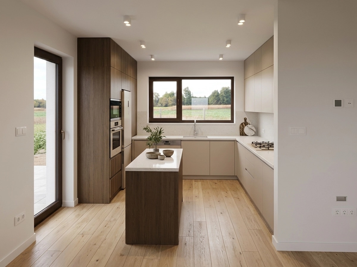 Kitchen interior in no_style style — photo by GenRoom AI