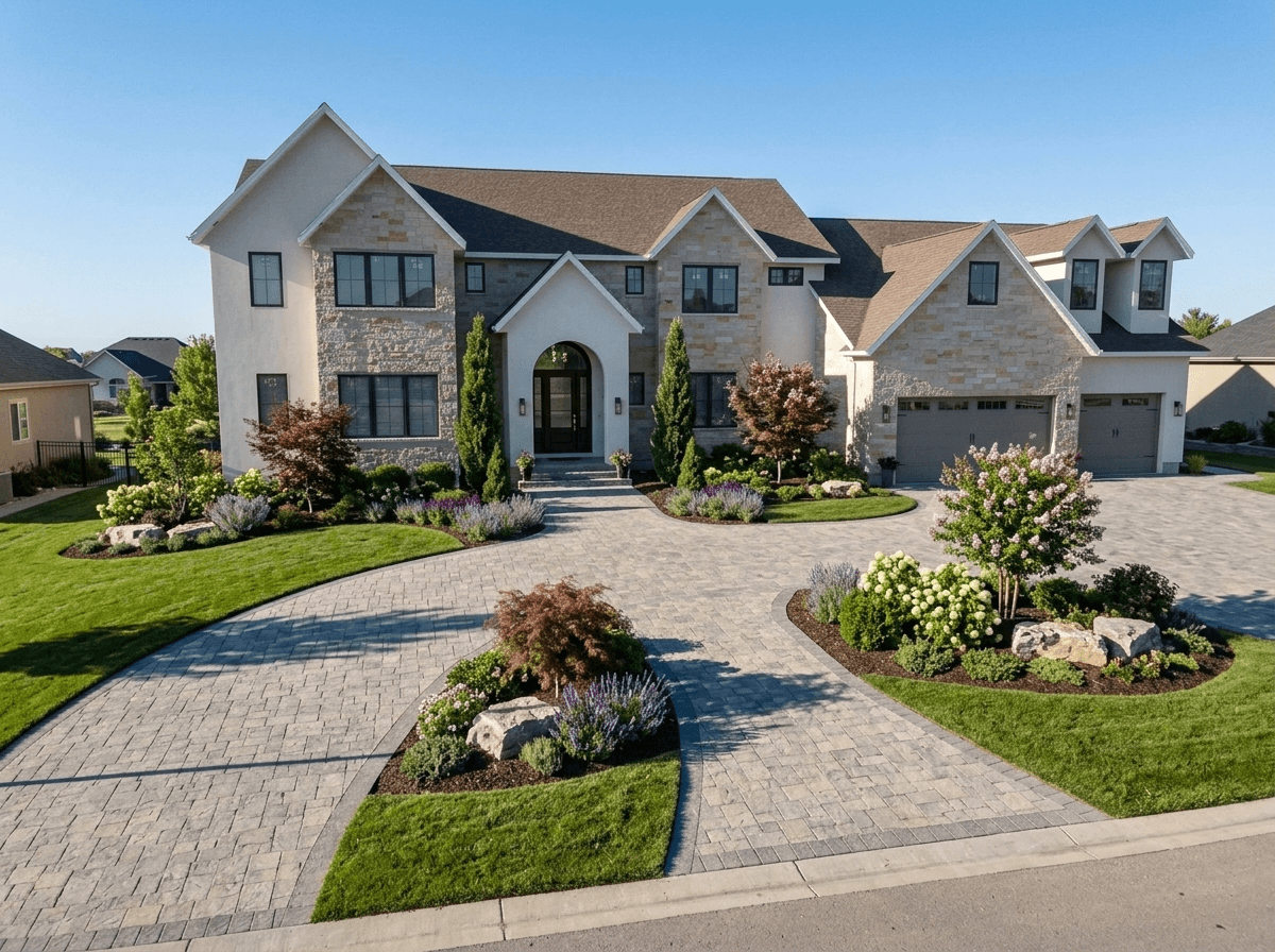 Yard design in no_style style — photo by GenRoom AI