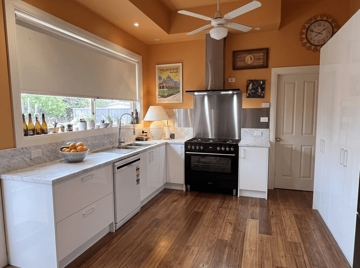 Kitchen interior in no_style style — photo by GenRoom AI