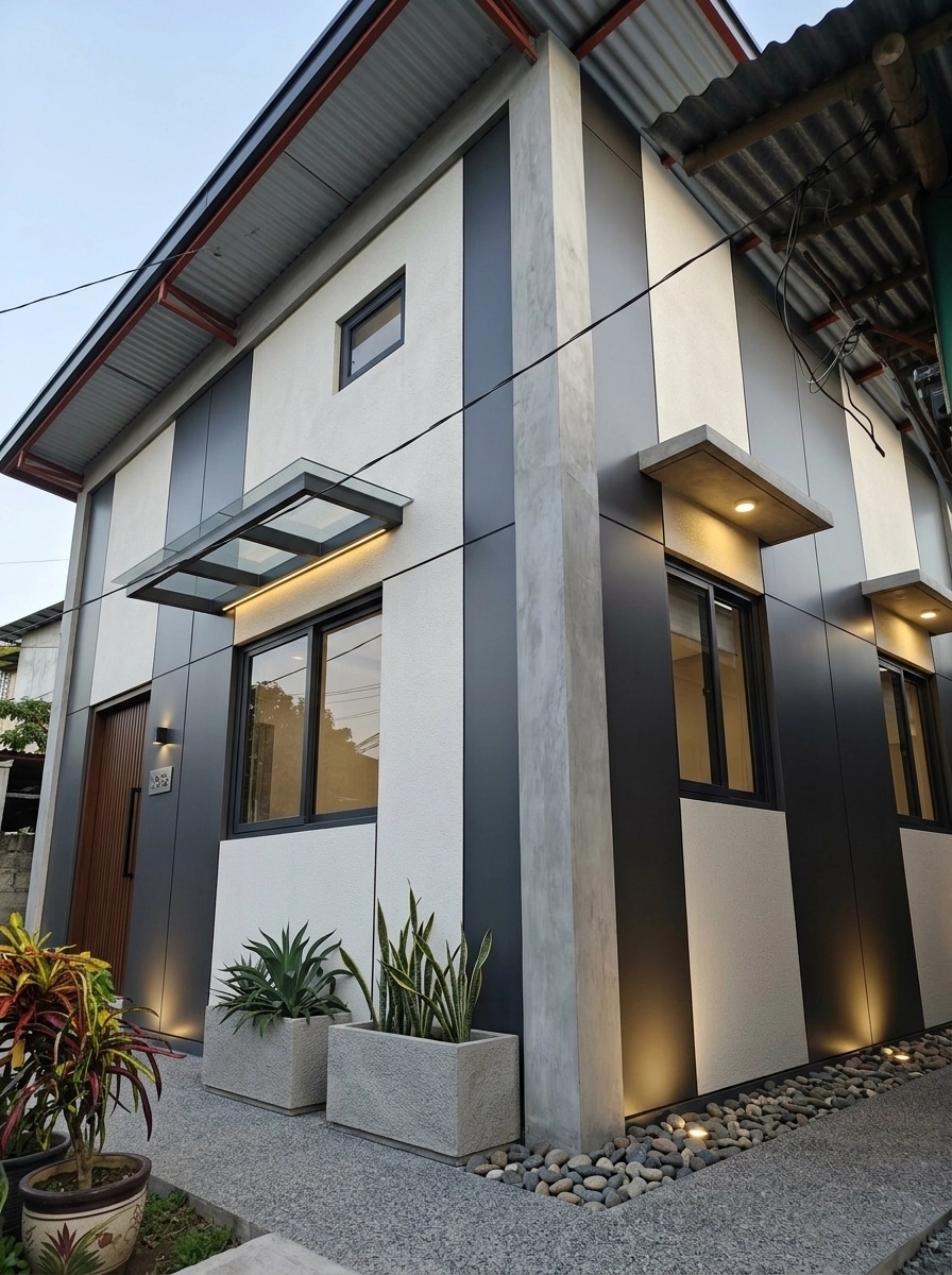 Minimalist Facade Facade design — facade photo by GenRoom AI