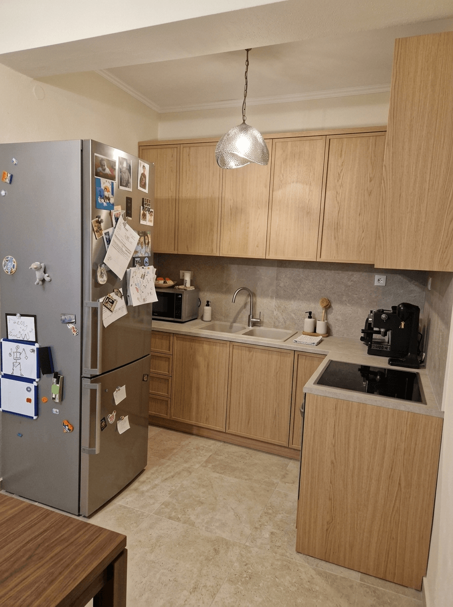 Kitchen interior in Contemporary style — photo by GenRoom AI