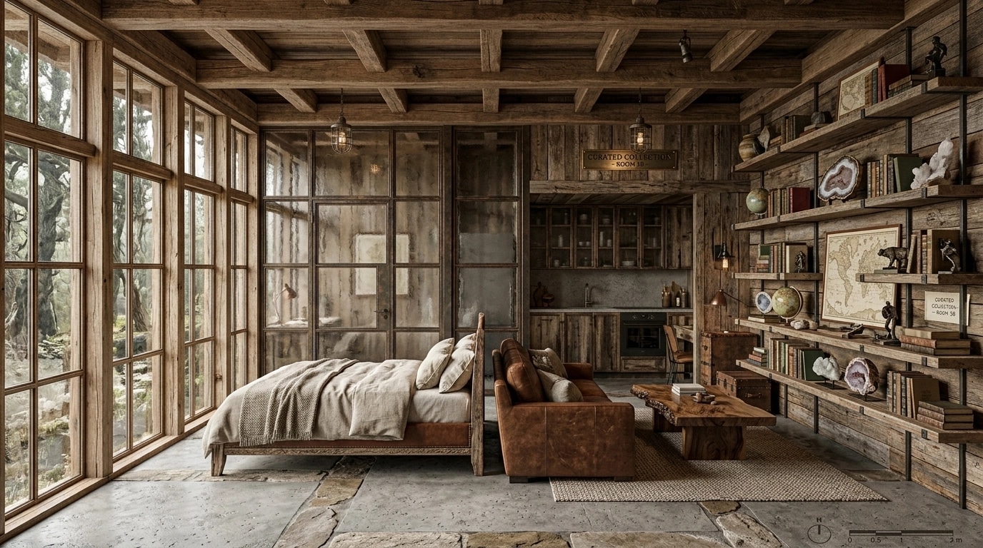 Interior design in Rustic style — other by GenRoom AI