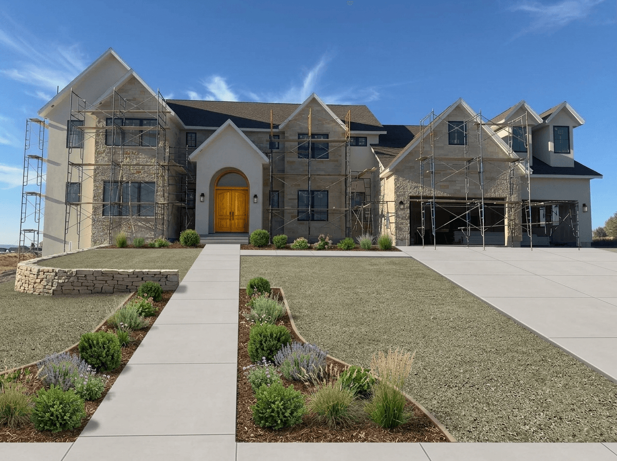 Yard design in no_style style — photo by GenRoom AI