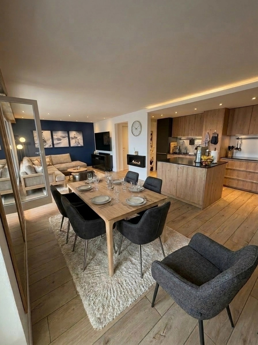 Interior design in Contemporary style — Living Room by GenRoom AI