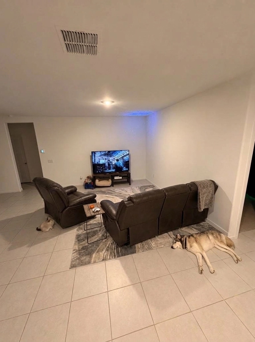 Interior design in Minimalism style — Living Room by GenRoom AI