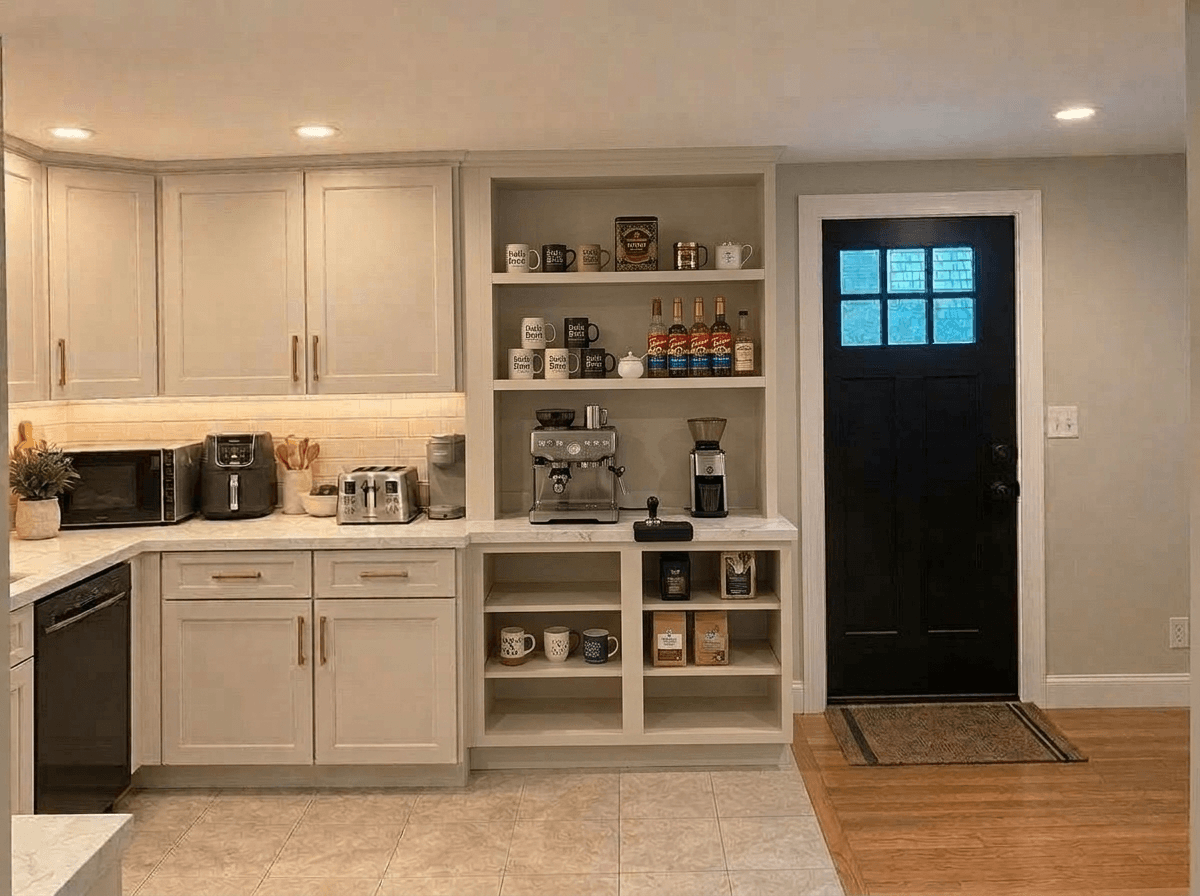 Kitchen interior in no_style style — photo by GenRoom AI