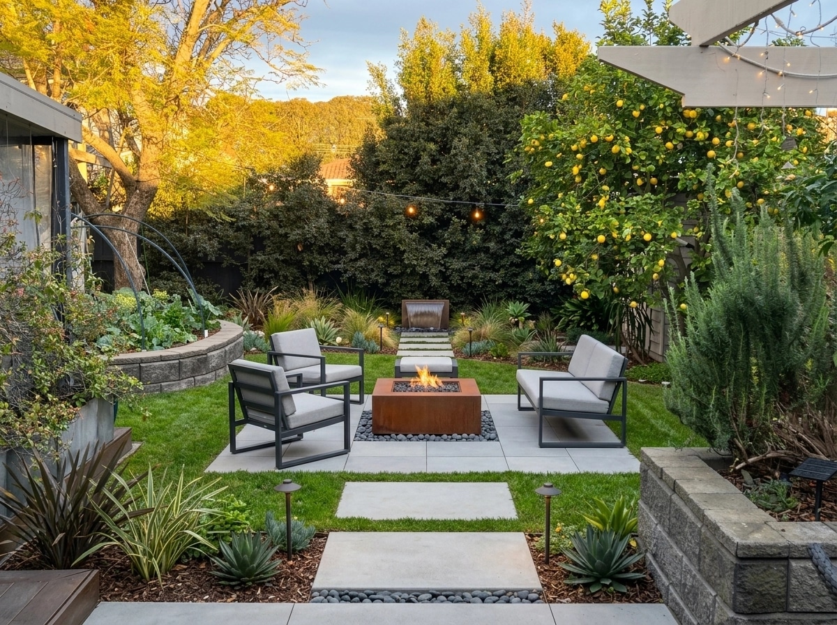 Contemporary Yard Yard design — yard photo by GenRoom AI