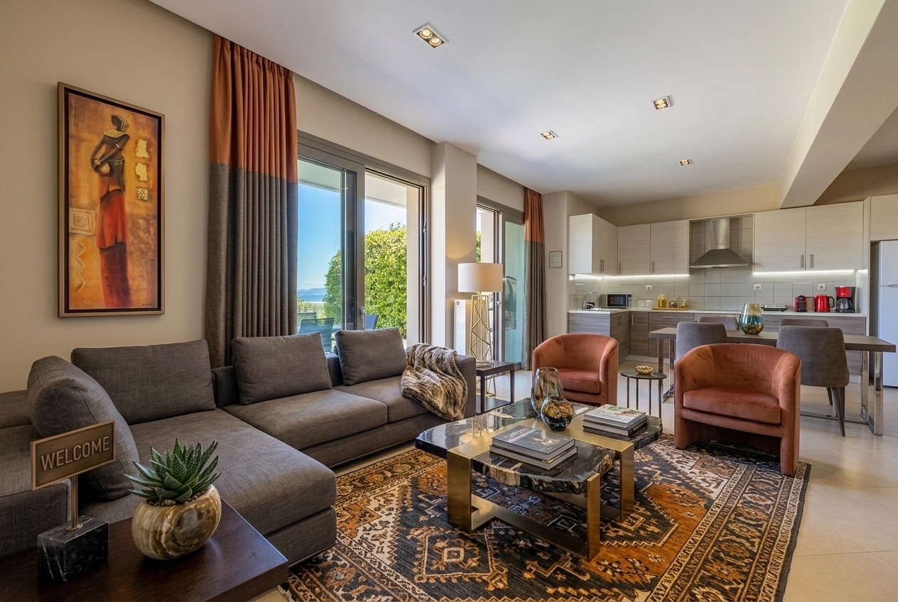 Interior design in Contemporary style — Living Room by GenRoom AI