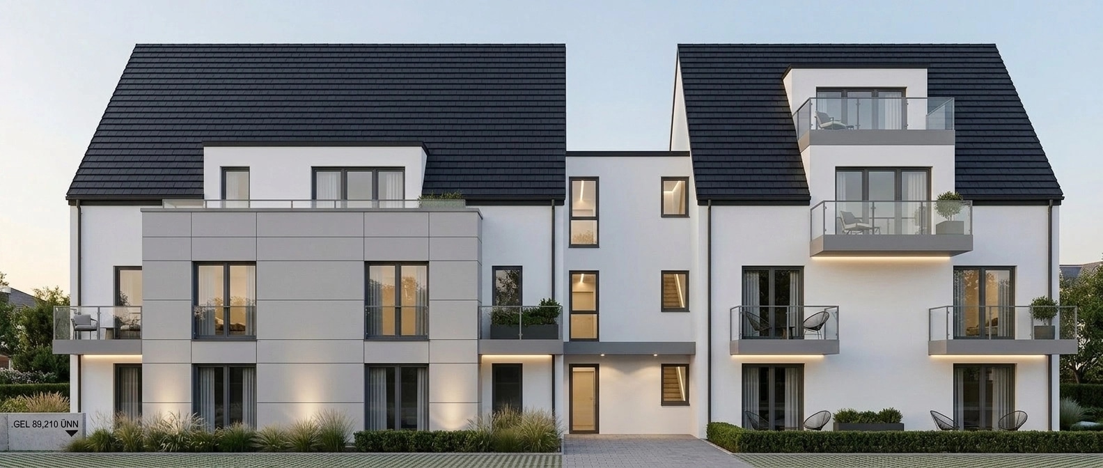 Contemporary Facade Facade design — facade photo by GenRoom AI
