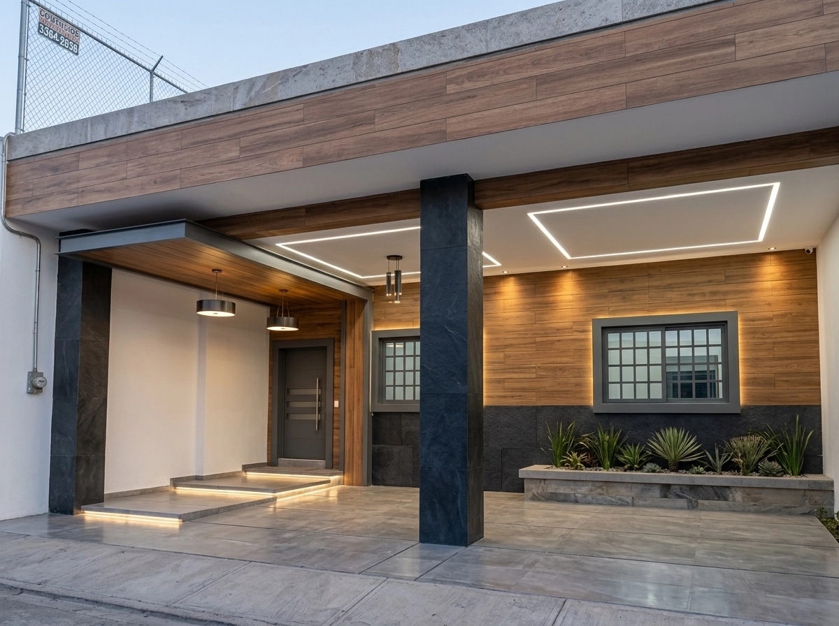 Contemporary Facade Facade design — facade photo by GenRoom AI