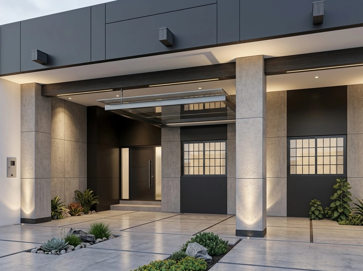 Facade design in Minimalist Facade style — Facade by GenRoom AI