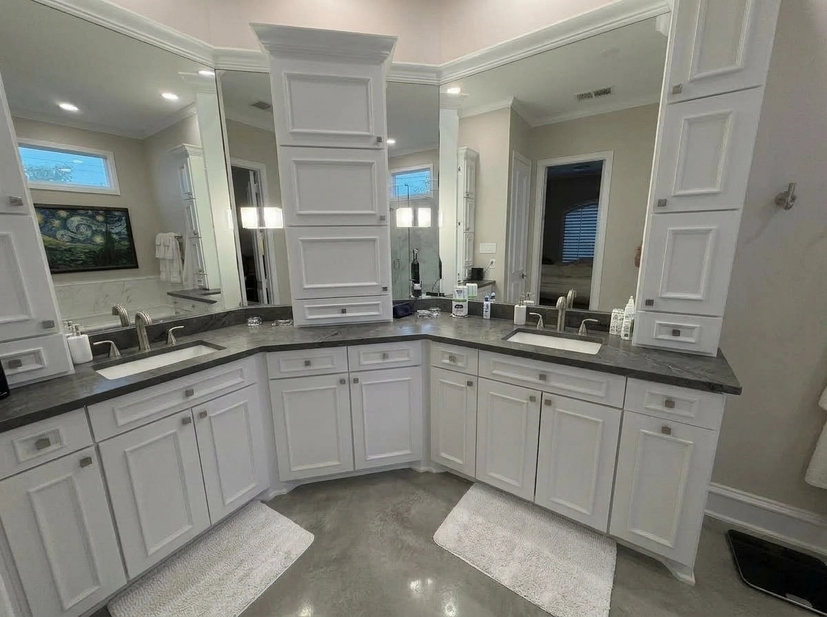 Bathroom interior in no_style style — photo by GenRoom AI