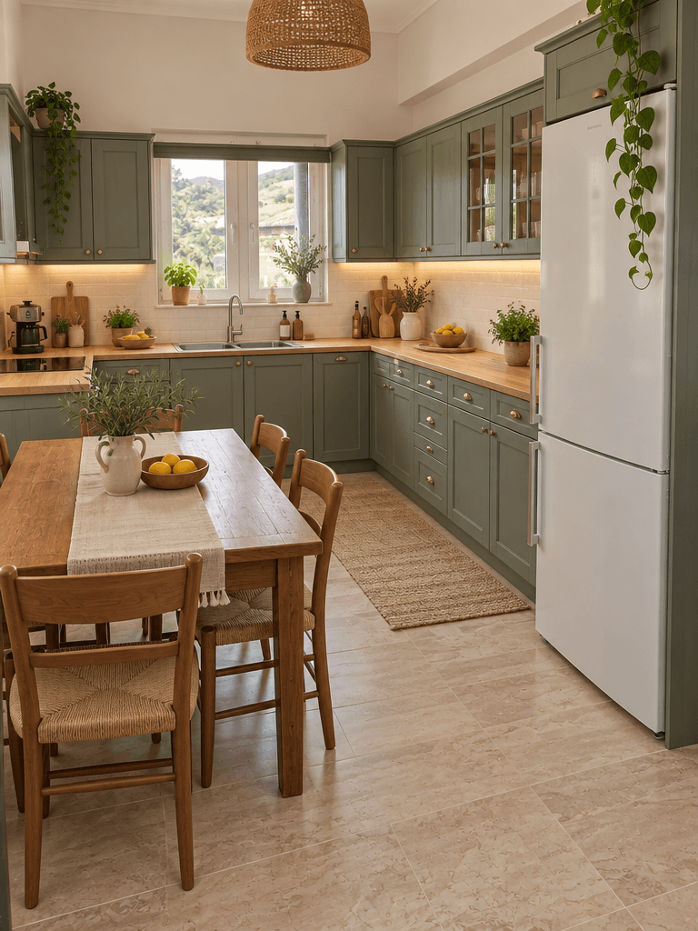 Kitchen interior in no_style style — photo by GenRoom AI