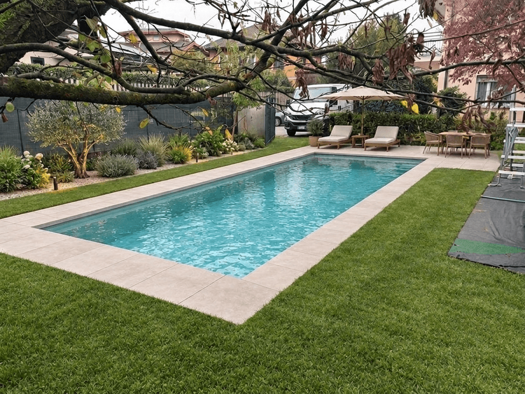 Landscape design in Minimalist Yard style — Yard by GenRoom AI