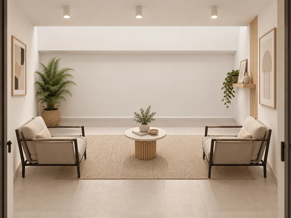 Interior design in Scandinavian style — balcony by GenRoom AI