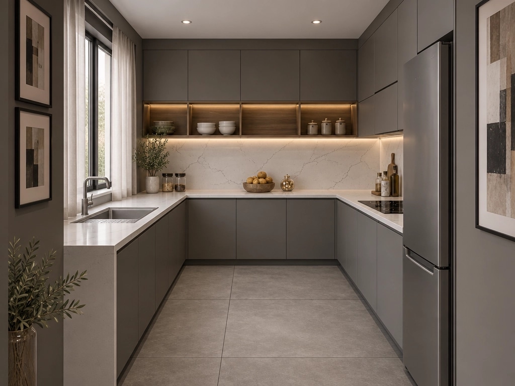 Contemporary Kitchen design — interior photo by GenRoom AI