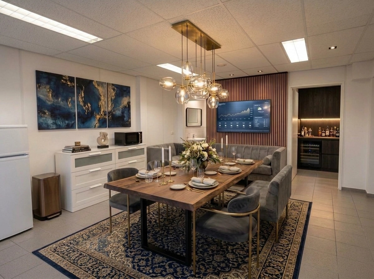 Interior design in Contemporary style — dining_room by GenRoom AI