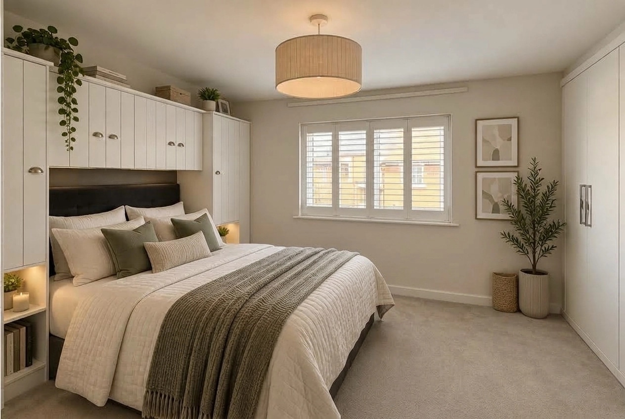 Interior design in Contemporary style — Bedroom by GenRoom AI