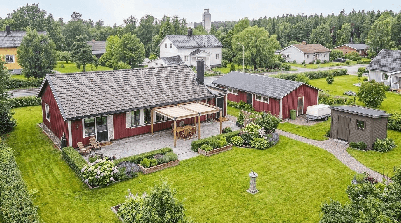 Yard design in no_style style — photo by GenRoom AI
