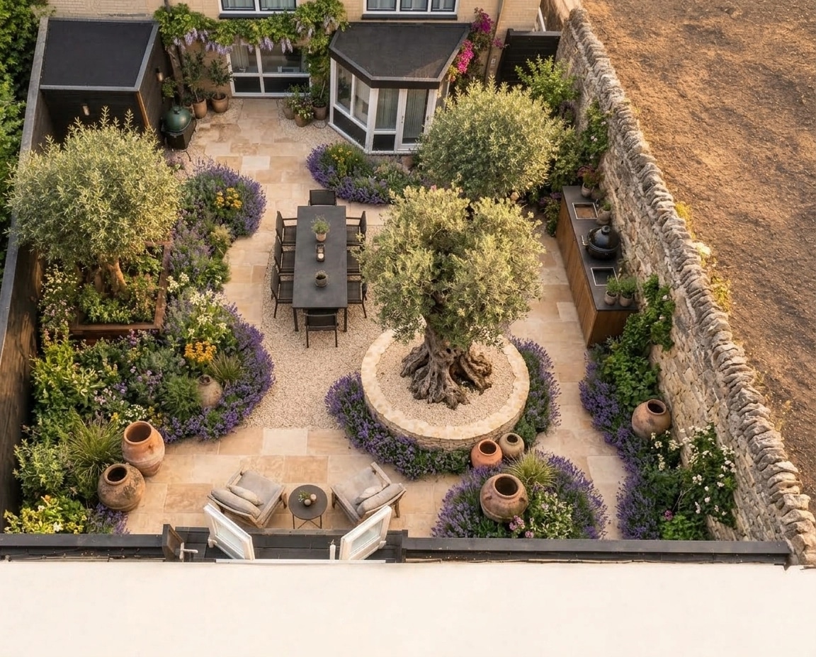 Yard design in no_style style — photo by GenRoom AI