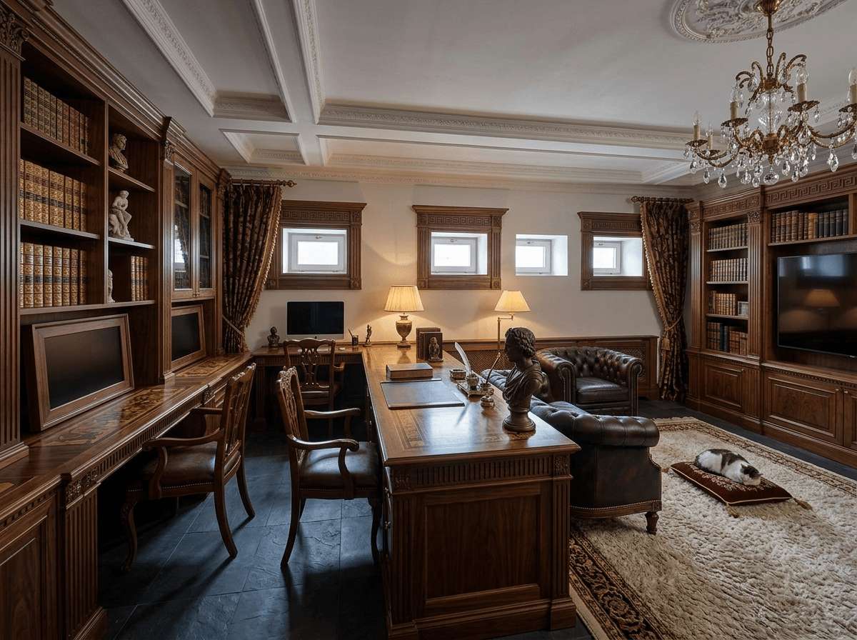 Classic Office design — interior photo by GenRoom AI