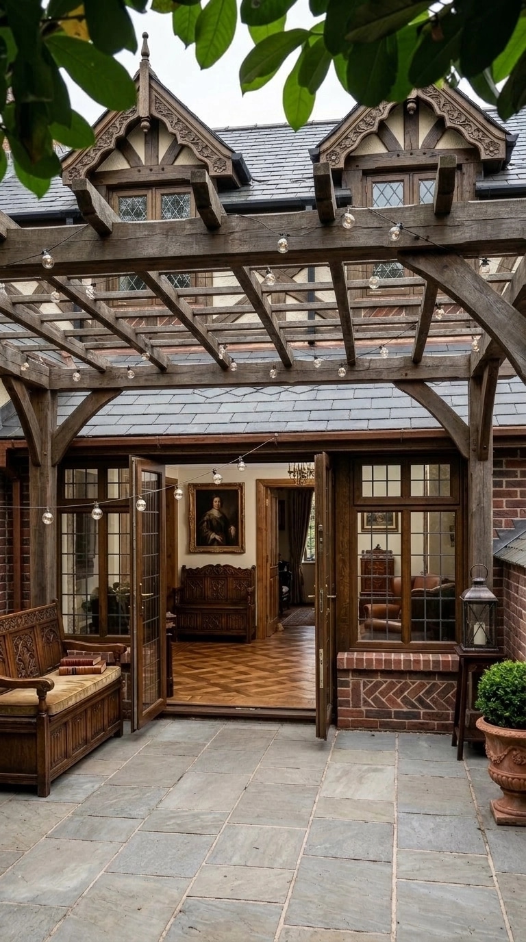 Tudor Facade Facade design — facade photo by GenRoom AI