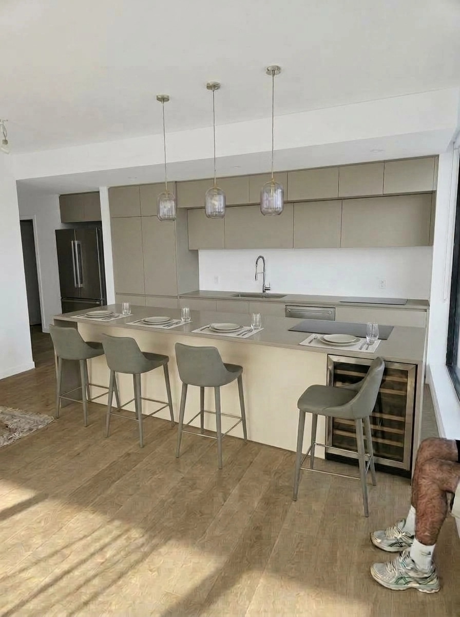 Kitchen interior in no_style style — photo by GenRoom AI
