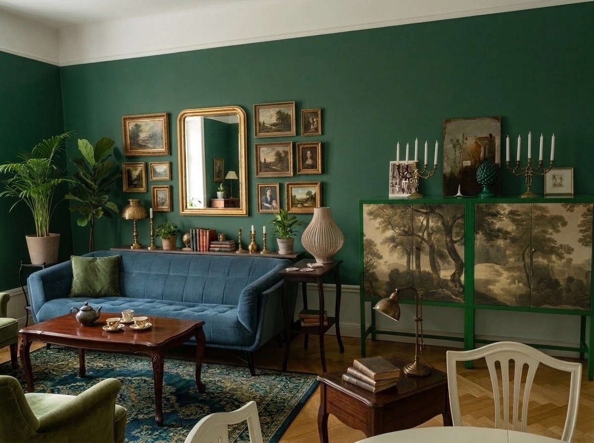 Interior design in Classic style — Living Room by GenRoom AI