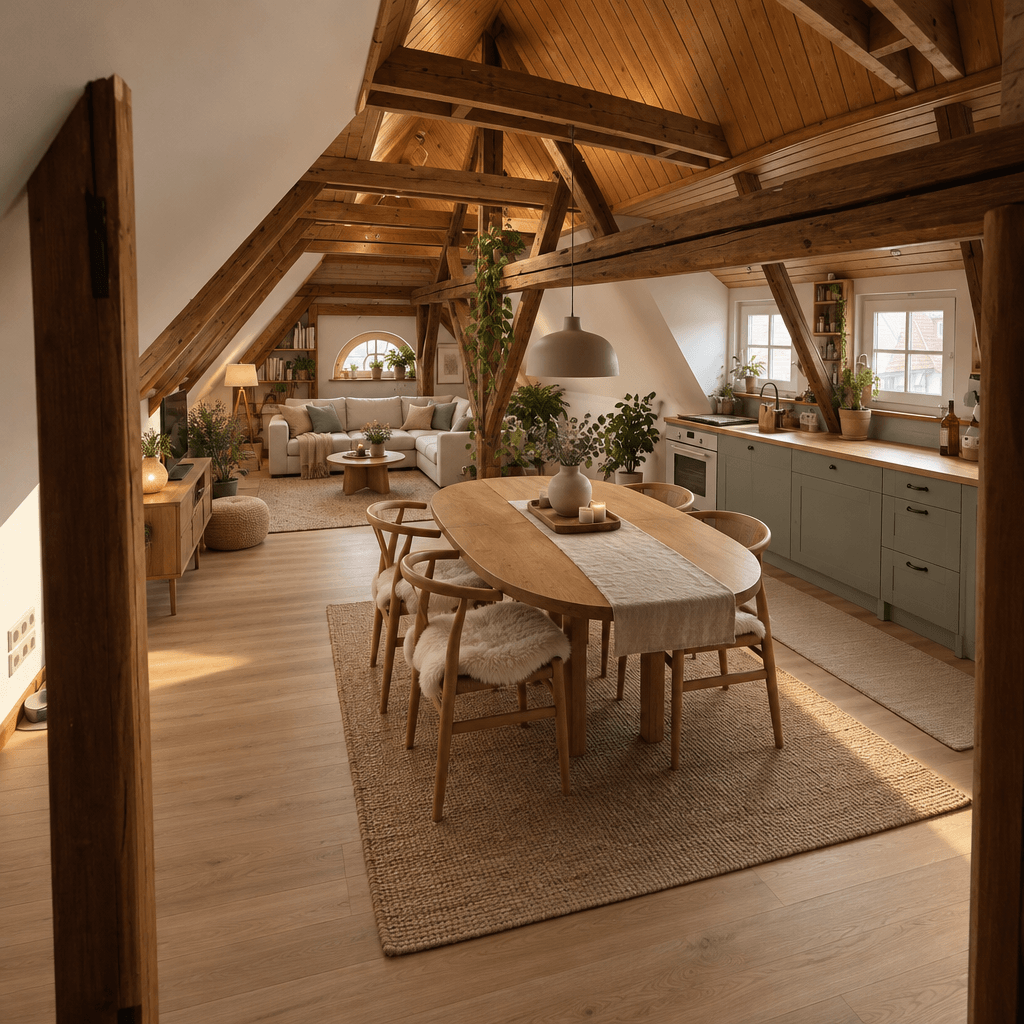 Scandinavian Sala de Estar design — interior photo by GenRoom AI